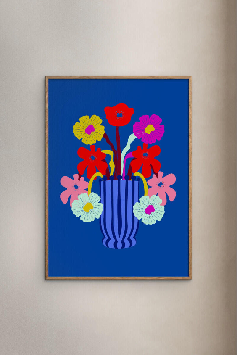 FAAD Iconic Vibrant Blue plakat